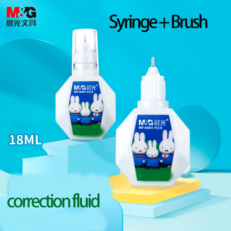 Correction Pen Fine - M&G 18ml 수정액 휴대용 학생용 2가지