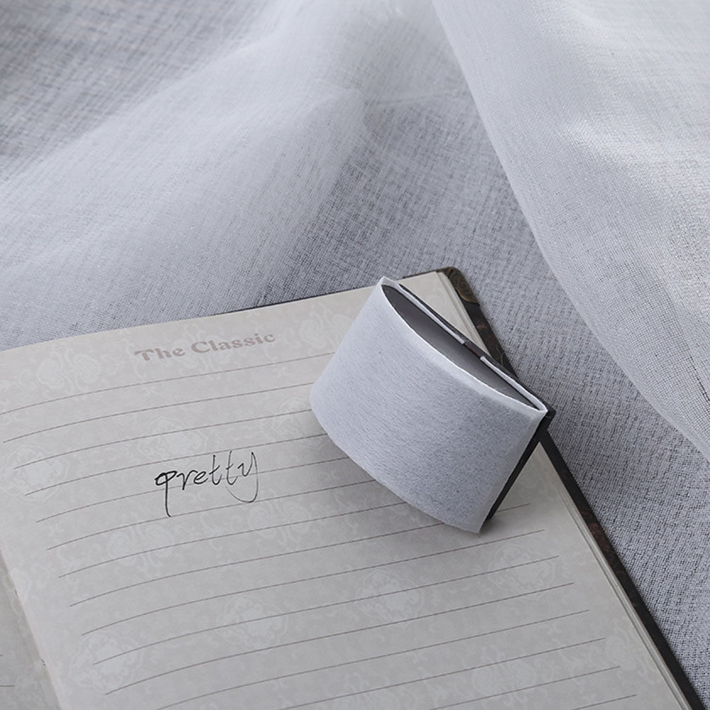 Ink Blotter Paper - 2개입 나무 재질의 흡수성 티슈, 잉크