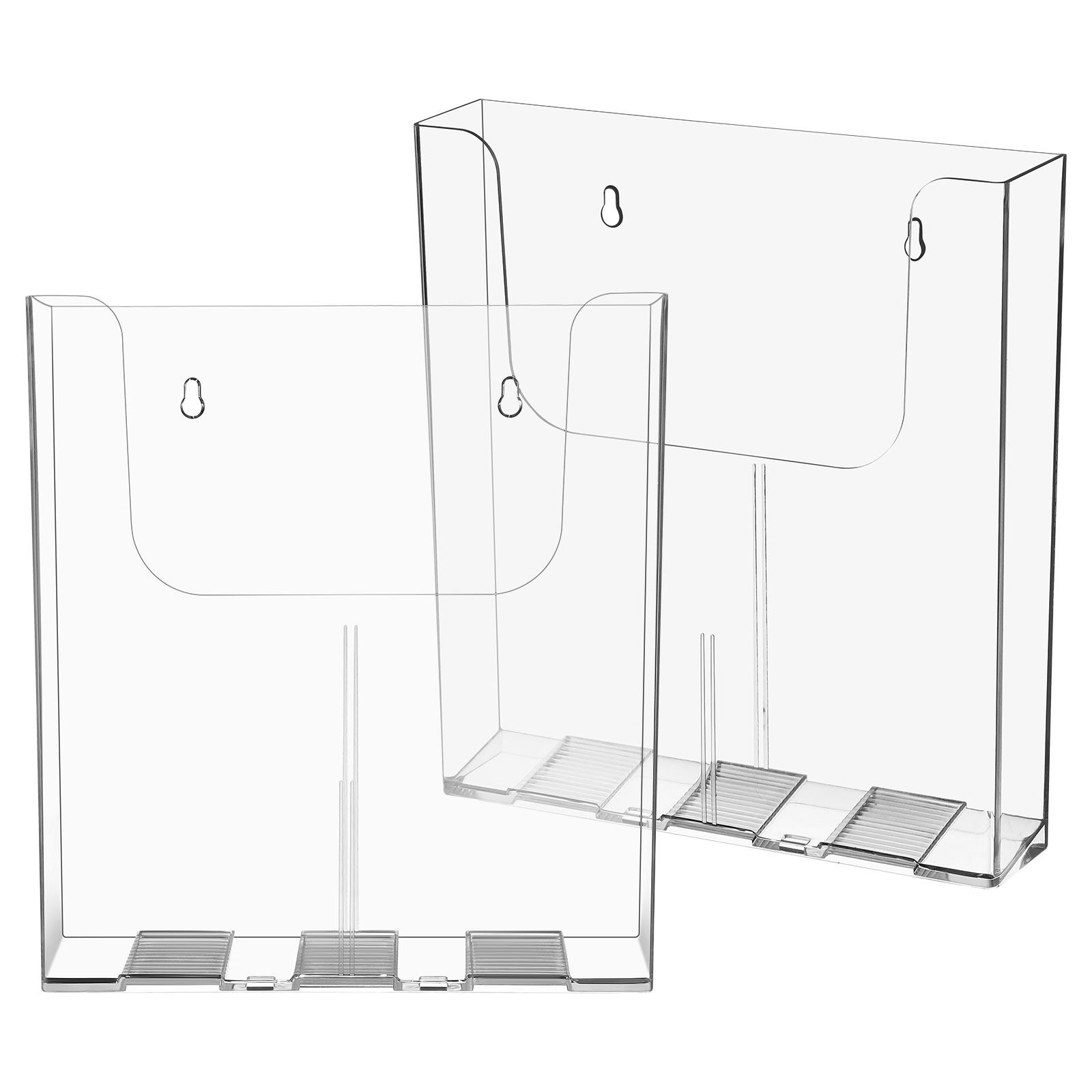 Magazine Holder Rack - 투명 아크릴 소재의 벽걸이형 파일 정리대