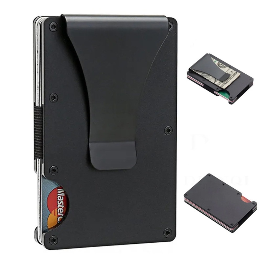 Index Card Holder - 알루미늄 합금 RFID 차단 카드 홀더