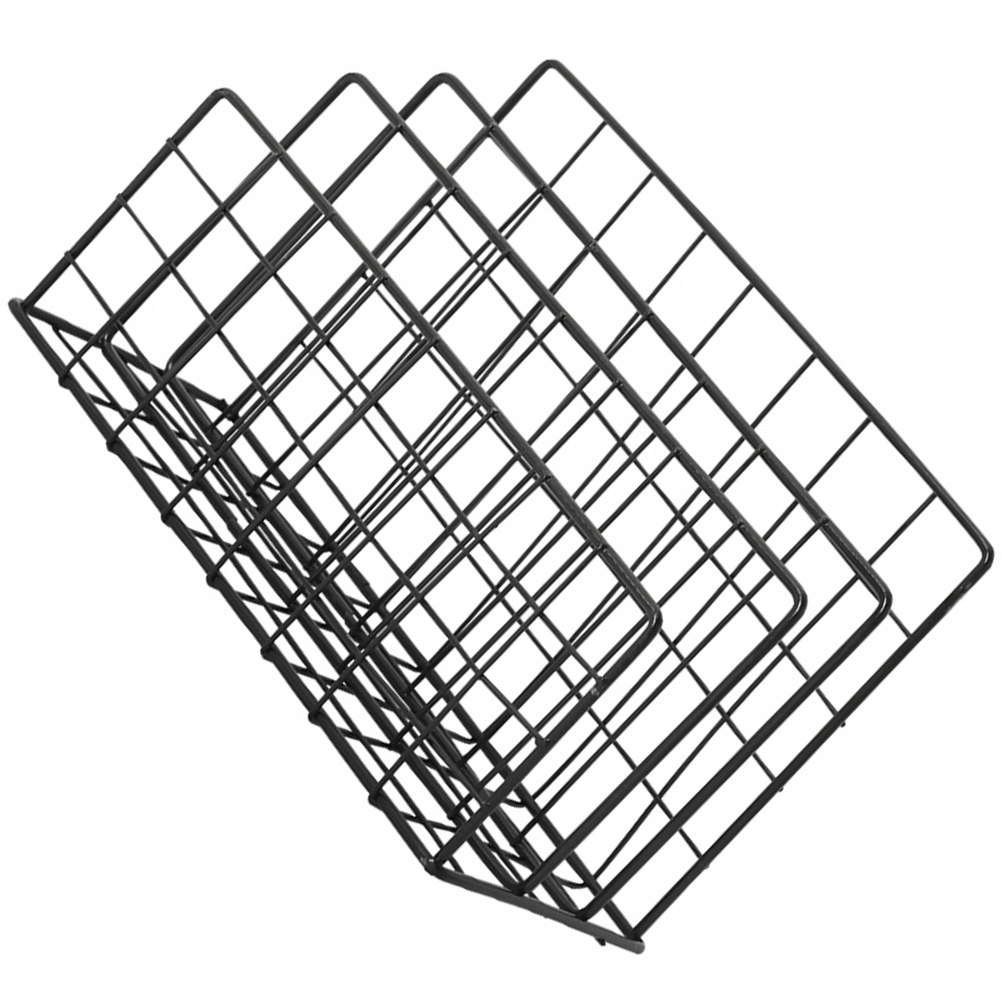 Magazine Holder Rack - 데스크탑용 메일 정리대, 금속 재질, 3칸
