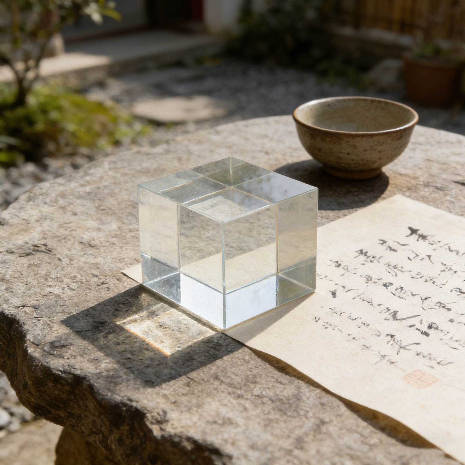 두꺼운 투명한 사각형 크리스탈 종이 무게추, 광택 처리 - Paper Weight Crystal 리뷰 및 가격
