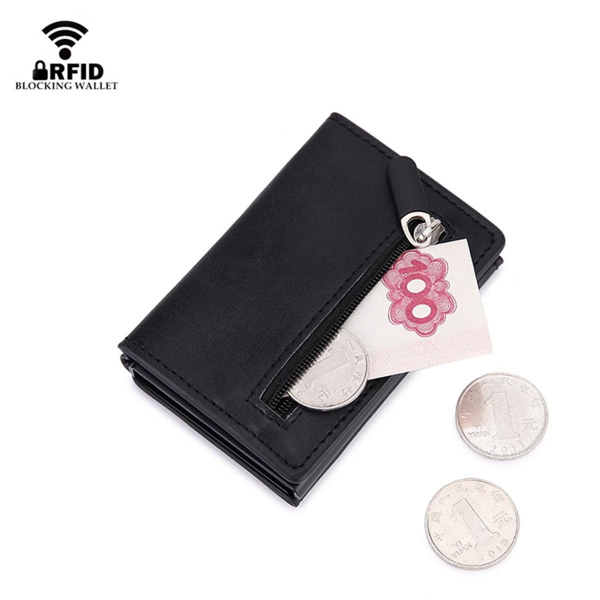 RFID 차단 카드 지갑 마그네틱 신용 카드 홀더 금속 - Index Card Holder 리뷰 및 가격