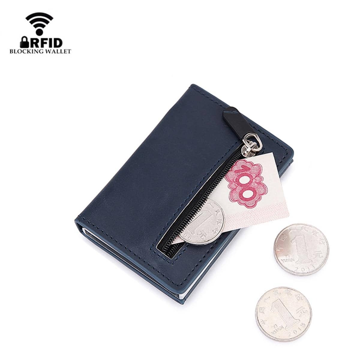 RFID 차단 카드 지갑 마그네틱 신용 카드 홀더 금속 - Index Card Holder 리뷰 및 가격