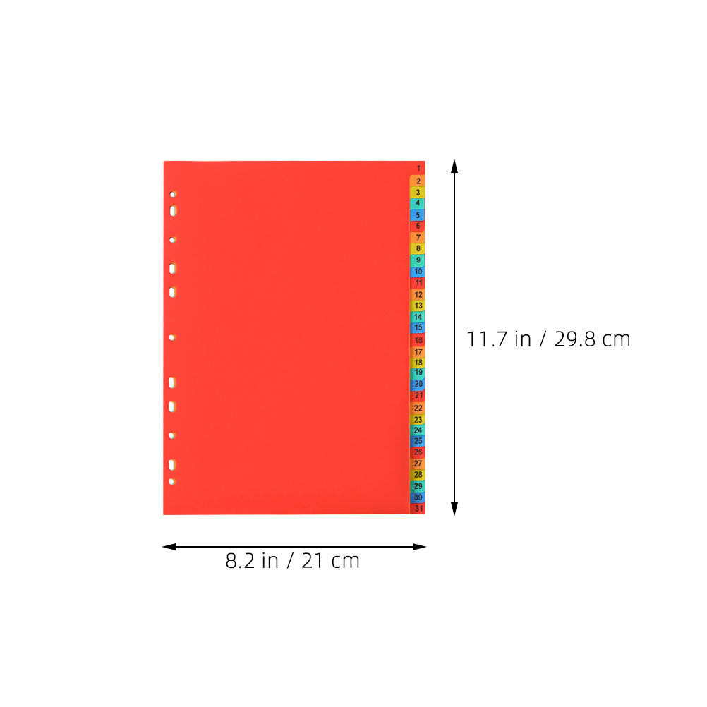 A4 사이즈 인덱스 분리대 2세트, 플라스틱 재질, 3 - Tab Divider A4 리뷰 및 가격